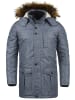 !SOLID Winterjacke in blau