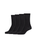 camano Socken 4er Pack ca-soft in Schwarz