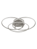 Globo lighting Deckenleuchte "KOMBOS" in silver