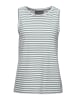 ELBSAND Tanktop in weiß-seegras gestreift