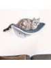 Pawhut Kletterwand Katzen Grau MDF