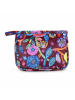 Oilily Tern tides Kosmetiktasche 15 cm in tawny port