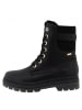 Tom Tailor Schnürstiefel  in Schwarz