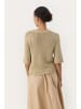 PART TWO Strickjacke NatheliePW Gerade Passform in French Oak Metallic