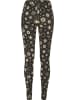 Urban Classics Urban Classics Damen Ladies Soft AOP Leggings in blacksun