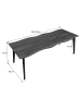 MCW Esszimmertisch O60 ausziehbar 160-220cm, Walnuss-Optik