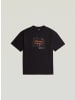 G-Star Raw Coord Graphic Relaxed T-Shirt dk black