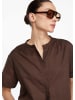comma Bluse in 8943_dunkelbraun