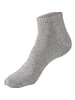 Bench Kurzsocken in 2x schwarz, 2x grau meliert, 2x rot