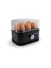 Gourmet Maxx Eierkocher für 6 Eier 400W schwarz  Schwarz