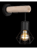 Globo lighting Wandleuchte "PRISKA" in black