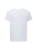 comma T-Shirt in weiß schwarz