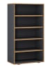 VCM  Holz Regal Schuhschrank Schuhregal Salia B60 in Anthrazit