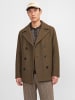 Jack & Jones Wollmantel in Crocodile