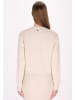 DreiMaster Klassik Damen Cardigan in Wollweiss