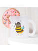Mr. & Mrs. Panda Glas Hummel flauschig ohne Spruch in Transparent