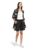 BETTY & CO Bermuda mit elastischem Bund in Schwarz