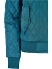 Urban Classics Urban Classics Damen Ladies Diamond Quilt Nylon Jacket in jasper