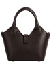 Forty degrees Handtasche LANVERRA - S echt Leder in dunkelbraun