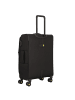 D&N Travel Line 9704 4 Rollen Trolley M 68 cm mit Dehnfalte black