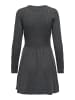 ONLY Kleid in Dark Grey Melange