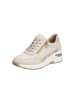 rieker Lugano Low-Top-Sneaker mit Schnürung Beige