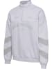 Hummel Jacke "Hmloversized Halfzip SW" in Grau