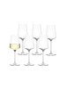 LEONARDO 6er Set Rieslinggläser Puccini 400 ml transparent in transparent