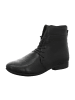 Think! Schnürstiefelette in schwarz