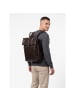 Jost Glasgow Daypack RFID Schutz Leder 42 cm Laptopfach in brown