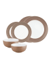6-tlg. Basic-Set Liberty Pure Colors in Cocoa Brown