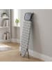 relaxdays Bügelbrett in Grau/ Weiß - 122 x 38 cm