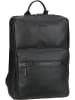 Burkely Laptoprucksack Minimal Mason 1000803 in Black