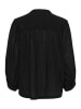 Kaffe Langarm - Hemd KAroca Baggy fit in Black Deep