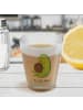 Mr. & Mrs. Panda Schnapsglas Avocado Pfeifen ohne Spruch in Transparent