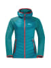 Jack Wolfskin Hybridjacke/Steppjacke/Funktionsjacke ROUTEBURN PRO HYBRID W in Türkis