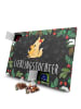 Mr. & Mrs. Panda Adventskalender Fuchs Mama mit Spruch in Kreidetafel