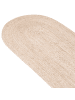 Beliani Kurzflor DEMIRCI in Beige - (W) 80 x (L) 300 cm