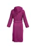 Erwin Müller Frottier Unisex-Bademantel mit Kapuze Heidelberg in fuchsia