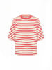 soyaconcept T-Shirt SC-FIDELIA in 4030C BITTERSWEET COMBI