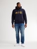 Petrol Industries Plus-Size Artwork Hoodie Flagstaff in Blau