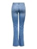 ONLY Flared fit jeans in Light Blue Denim