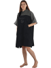 normani Damen Surfer Poncho Kuta in Schwarz