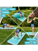 Apollo Airtrack Matte Yoga, Pilates, Gymnastik " Air Mat Pro " in Mint - Full Color