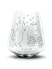 Mr. & Mrs. Panda Longdrinkglas Maus Sterne ohne Spruch in Transparent