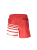 Karl Lagerfeld Rote Polyester-Badeshorts