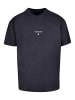 F4NT4STIC Heavy Oversize T-Shirt Geometric Grau in marineblau