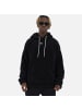 Megaman Teddy Basic Hoodie Oversize in Schwarz