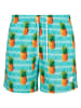 Urban Classics Badeshorts in pineapple aop