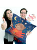 Mr. & Mrs. Panda Sofa Kissen Krebs Astrologie Design ohne Spruch in Weiß